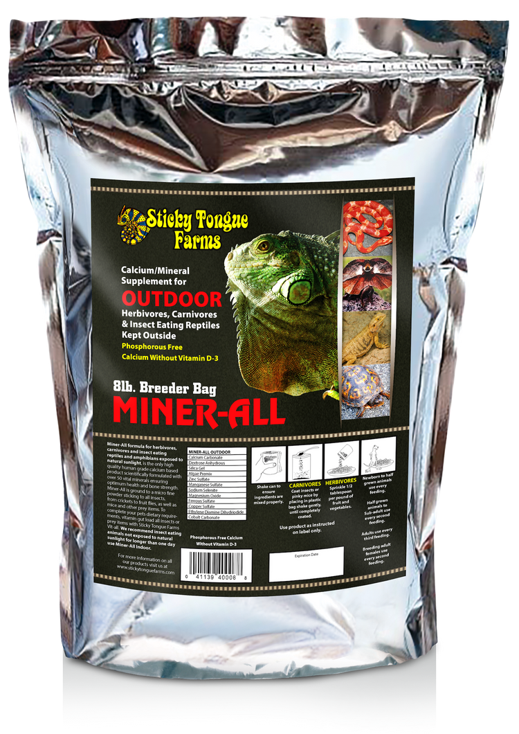 Miner-All Outdoor 8lb Breeder Bag